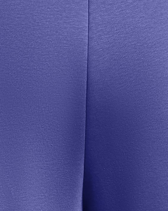 Women's UA Icon Fleece Boyfriend Shorts in Purple image number 6