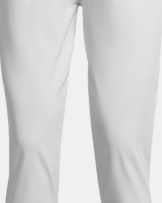 UA ArmourSport Gewebte Hose mit hohem Bund für Damen, Gray, pdpMainDesktop image number 4