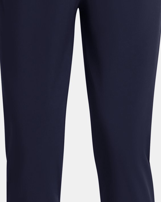 Women's UA Rival High-Rise Woven Pants, Blue, pdpMainDesktop image number 4