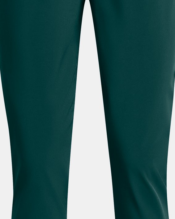 Pantalon taille haute UA ArmourSport Woven pour femme, Blue, pdpMainDesktop image number 4