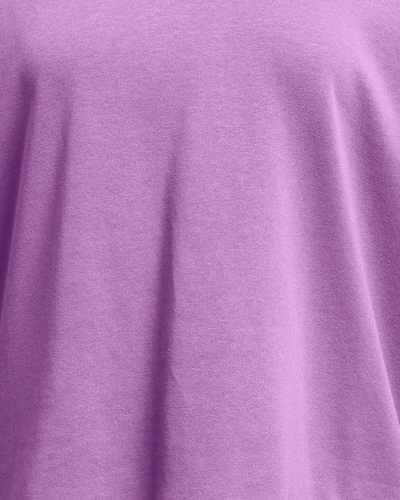 Sweat à capuche oversize UA Rival Terry pour femme, Purple, pdpMainDesktop image number 2