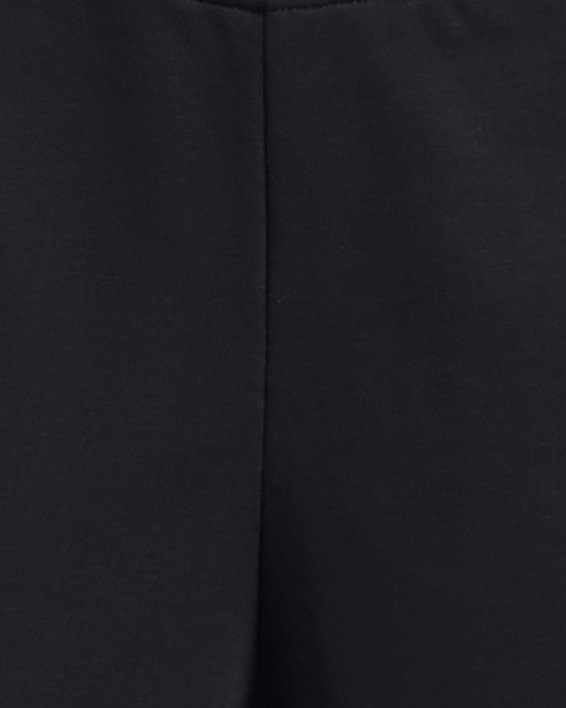 Women's UA Rival Terry Shorts, Black, pdpMainDesktop image number 4