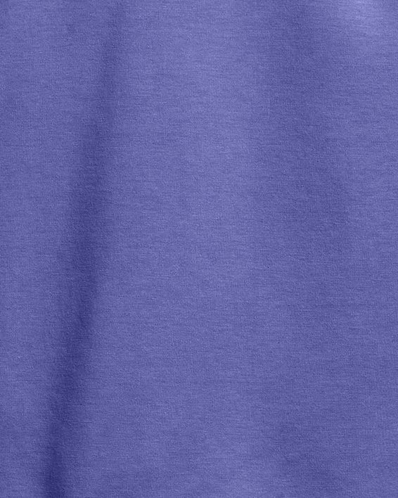 Crop top UA Unstoppable Fleece Rugby para mujer, Purple, pdpMainDesktop image number 5