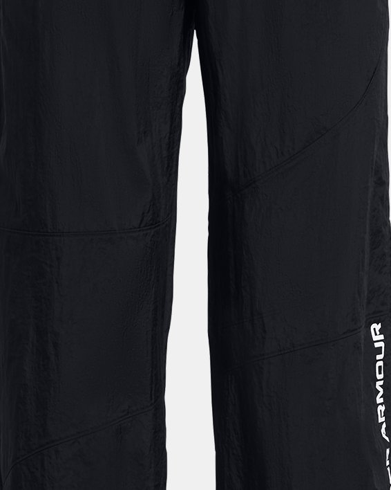 Women's UA Legacy Crinkle Pants, Black, pdpMainDesktop image number 5