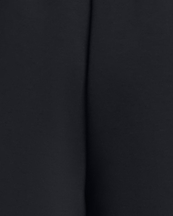 Women's UA Unstoppable Fleece Pleated Shorts, Black, pdpMainDesktop image number 5