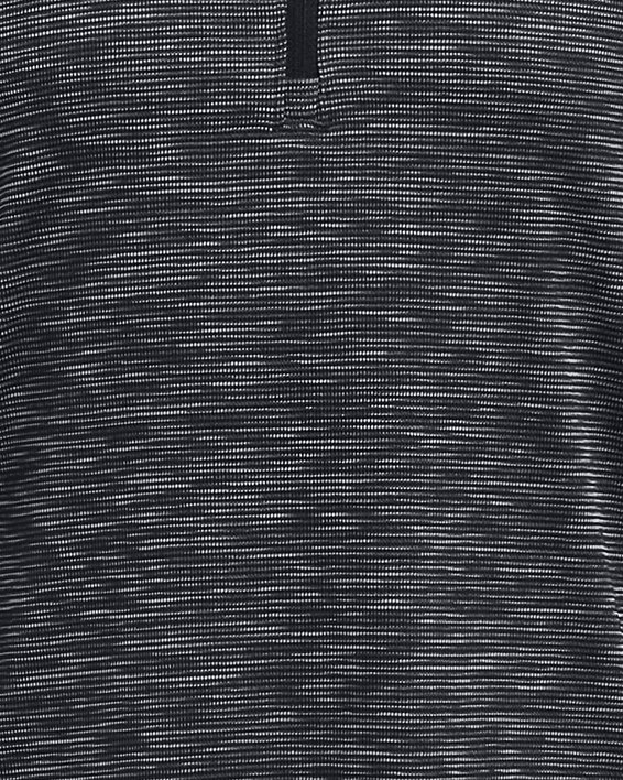 Boys' UA Tech™ Textured ½ Zip, Black, pdpMainDesktop image number 0