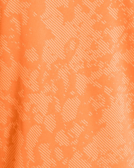 Boys' UA Tech™ Vent Geode Short Sleeve, Orange, pdpMainDesktop image number 1