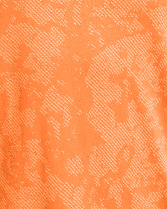 Boys' UA Tech™ Vent Geode Short Sleeve, Orange, pdpMainDesktop image number 0