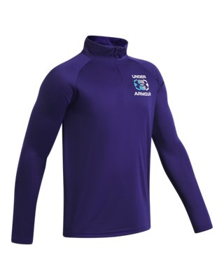 yu...。 UA Tech™ Boys' ¼ Zip | Under Armour