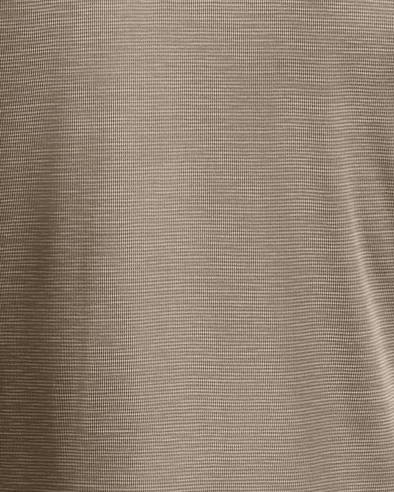 Men's UA Tech™ Textured Short Sleeve in Brown image number 4