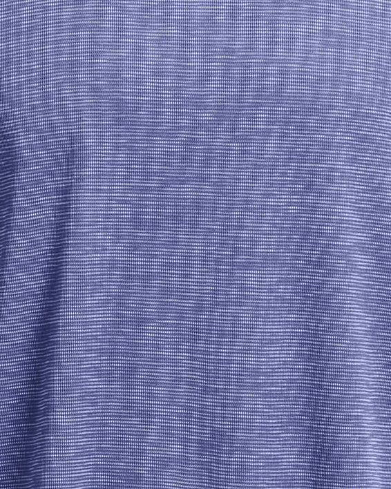 Herenshirt UA Tech™ Textured met korte mouwen, Purple, pdpMainDesktop image number 3
