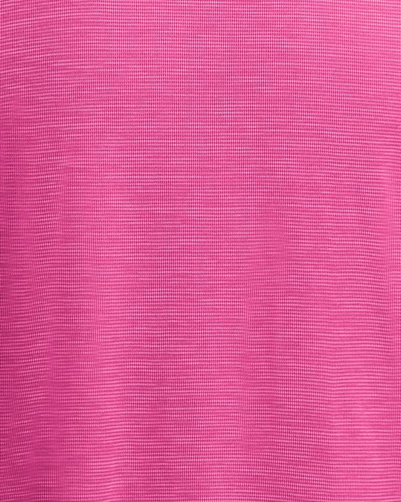 Men's UA Tech™ Textured Short Sleeve, Pink, pdpMainDesktop image number 3