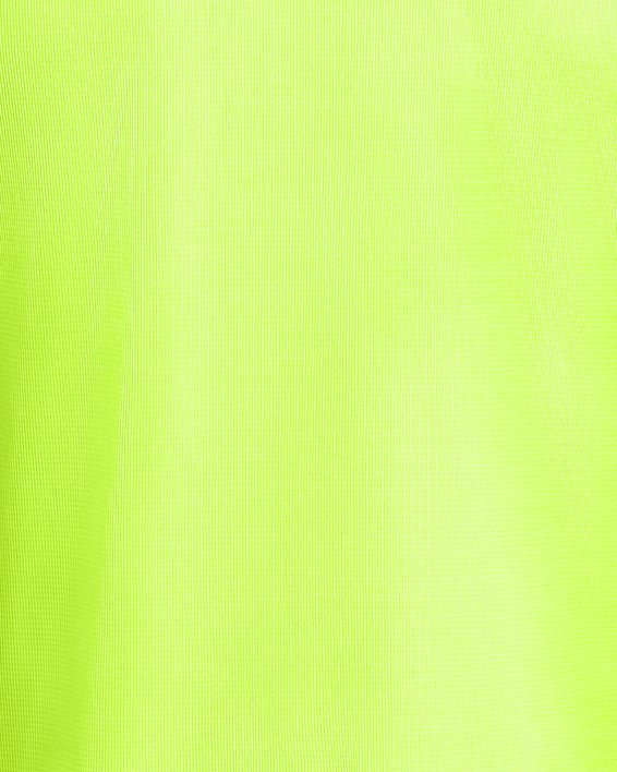 Men's UA Tech™ Textured Short Sleeve, Yellow, pdpMainDesktop image number 4