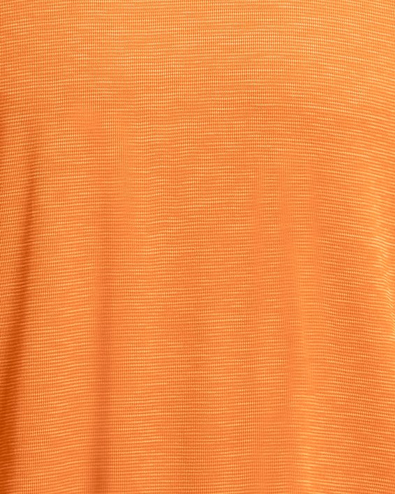 Tee-shirt à manches courtes UA Tech™ Textured pour homme, Orange, pdpMainDesktop image number 3
