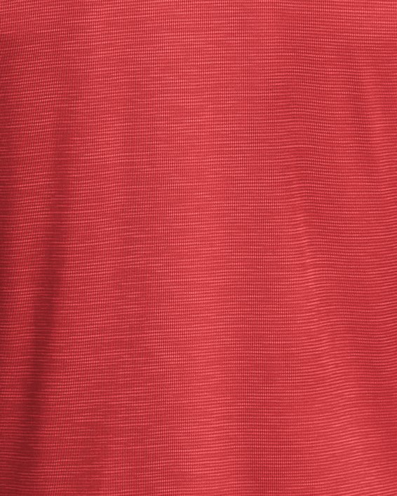 Camiseta de manga corta con textura UA Tech™ para hombre, Red, pdpMainDesktop image number 4