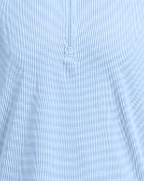 Men's UA Tech™ Textured ½ Zip, Blue, pdpMainDesktop image number 2