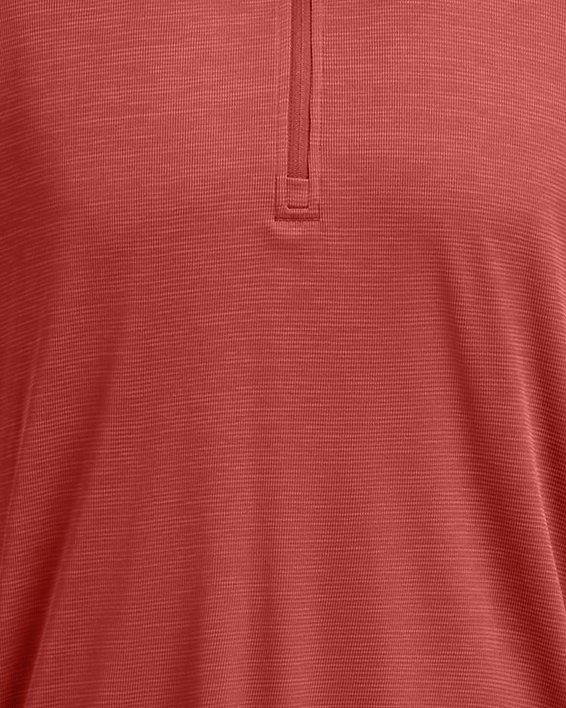Men's UA Tech™ Textured ½ Zip, Orange, pdpMainDesktop image number 2