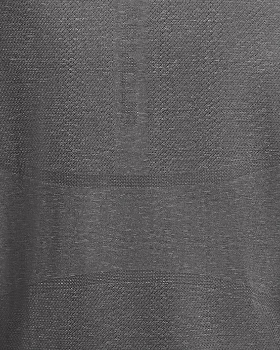 Bluza męska UA Vanish Elite Seamless z krótkim suwakiem, Gray, pdpMainDesktop image number 5