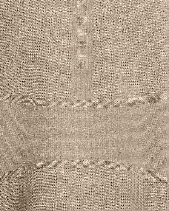 Bluza męska UA Vanish Elite Seamless z krótkim suwakiem, Brown, pdpMainDesktop image number 5