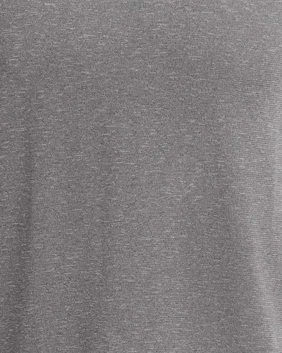 Men's UA Vanish Elite Seamless Wordmark Short Sleeve, Gray, pdpMainDesktop image number 4