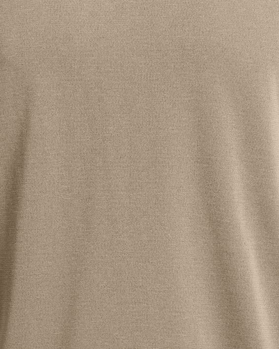 Men's UA Vanish Elite Seamless Wordmark Short Sleeve in Brown image number 3