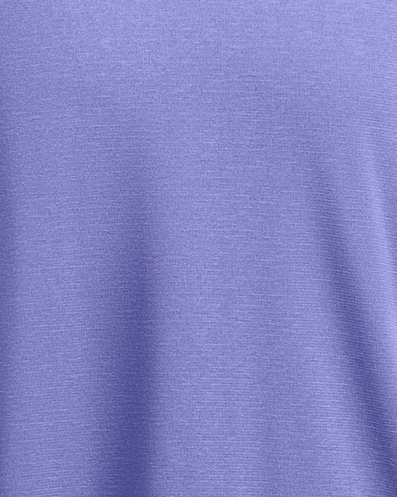 Men's UA Vanish Elite Seamless Wordmark Short Sleeve, Purple, pdpMainDesktop image number 3