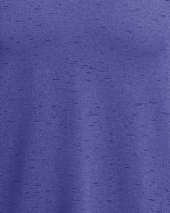 Men's UA Vanish Seamless Short Sleeve in Purple image number 4