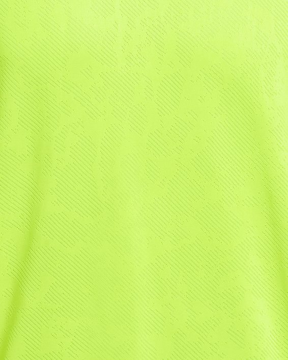 Camiseta de manga corta UA Tech™ Vent Geode para hombre, Yellow, pdpMainDesktop image number 3