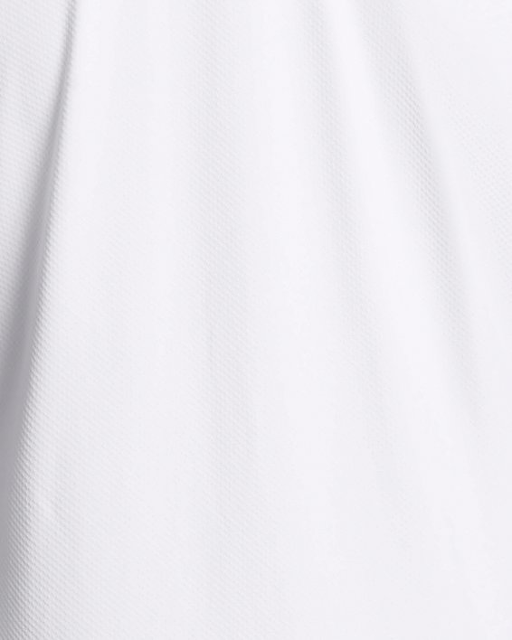 Women's UA Iso-Chill Short Sleeve Polo, White, pdpMainDesktop image number 4
