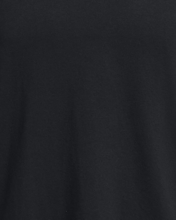 Maglia a maniche corte UA Color Block Logo ​Left Chest da uomo, Black, pdpMainDesktop image number 2