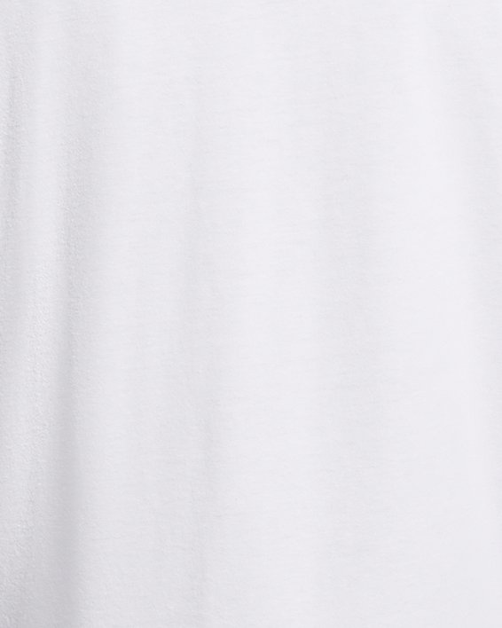 Men's UA Colorblock Wordmark Short Sleeve in White image number 3