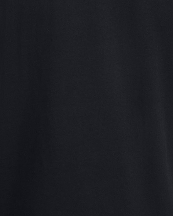 Men's UA Heavyweight Armour Label Short Sleeve, Black, pdpMainDesktop image number 4