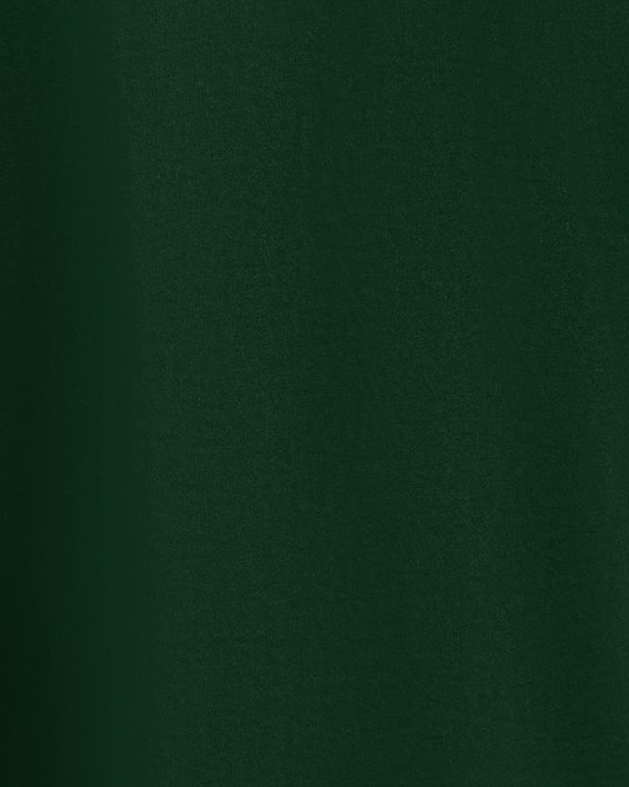 Men's UA Heavyweight Armour Label Short Sleeve, Green, pdpMainDesktop image number 4