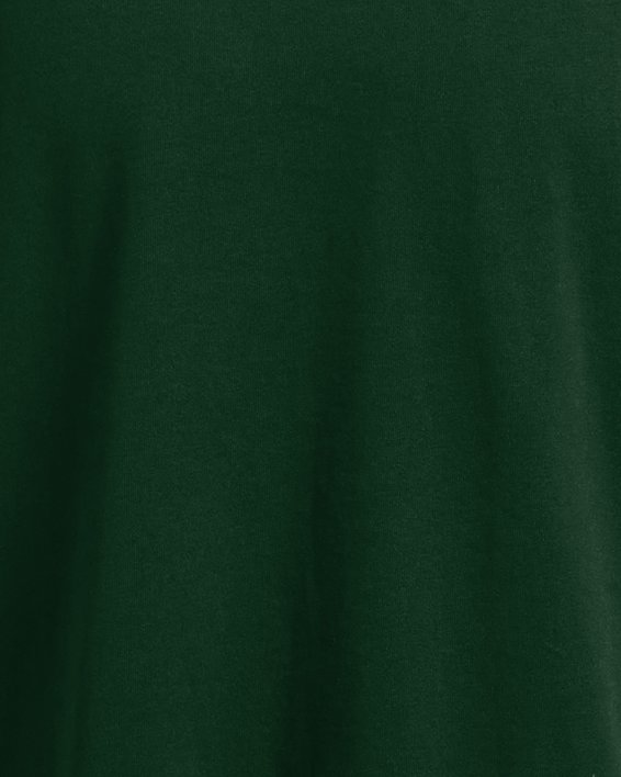 Men's UA Heavyweight Armour Label Short Sleeve, Green, pdpMainDesktop image number 3