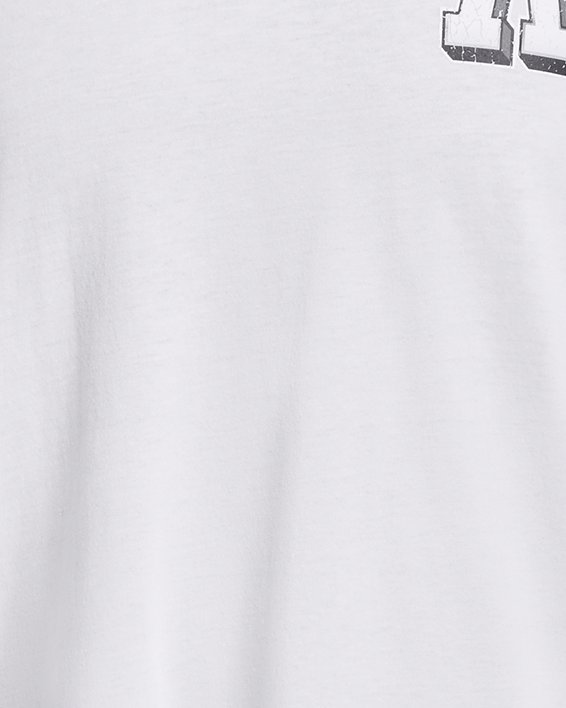 Men's UA Armour Chrome Short Sleeve, White, pdpMainDesktop image number 2