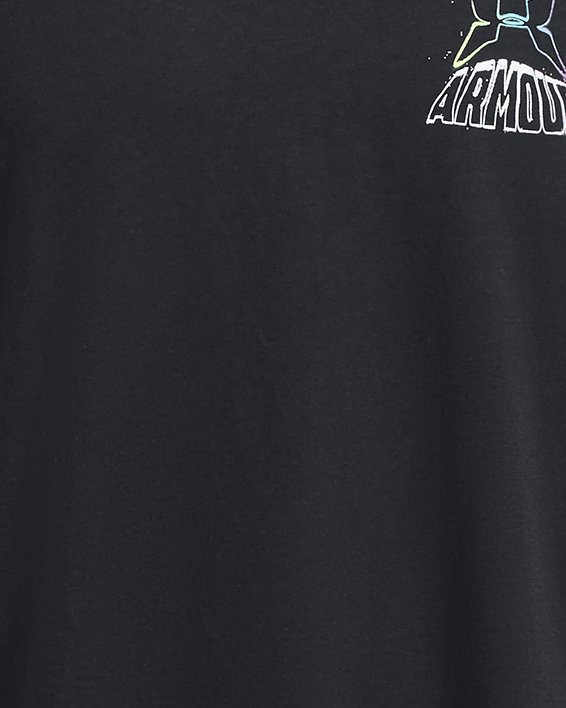 Men's UA Dusk To Dawn Skull Short Sleeve, Black, pdpMainDesktop image number 4
