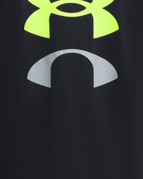 Camiseta de manga corta UA Basketball Logo Court para hombre, Black, pdpMainDesktop image number 3