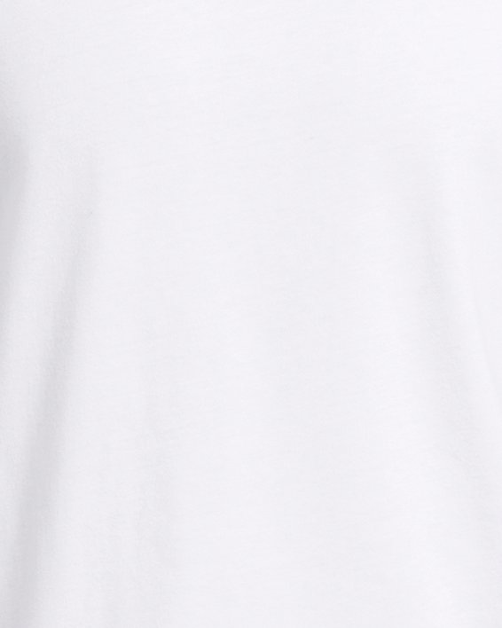 Haut à manches courtes UA Basketball Logo Court pour homme, White, pdpMainDesktop image number 2