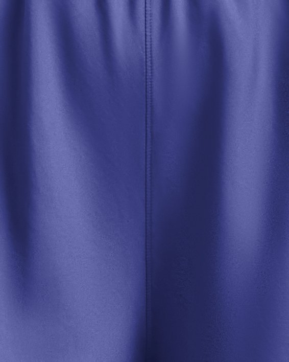 UA Fly-By Shorts für Damen (8 cm), Purple, pdpMainDesktop image number 4
