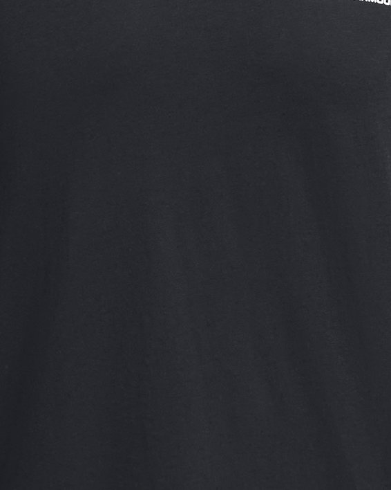 Men's UA Back Of The Net Short Sleeve, Black, pdpMainDesktop image number 2