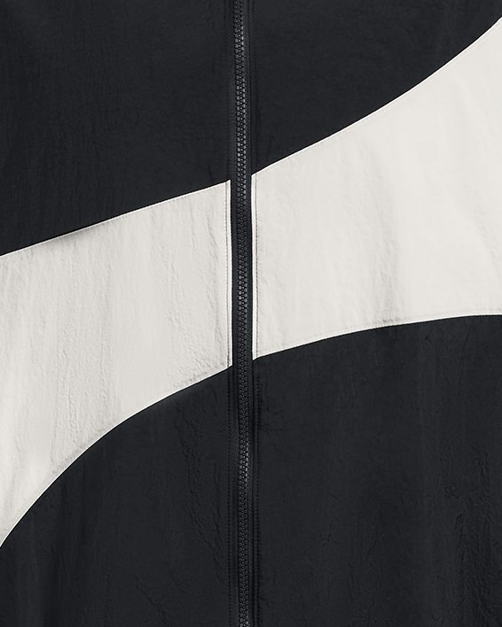 Men's UA Legacy Crinkle Jacket, Black, pdpMainDesktop image number 3