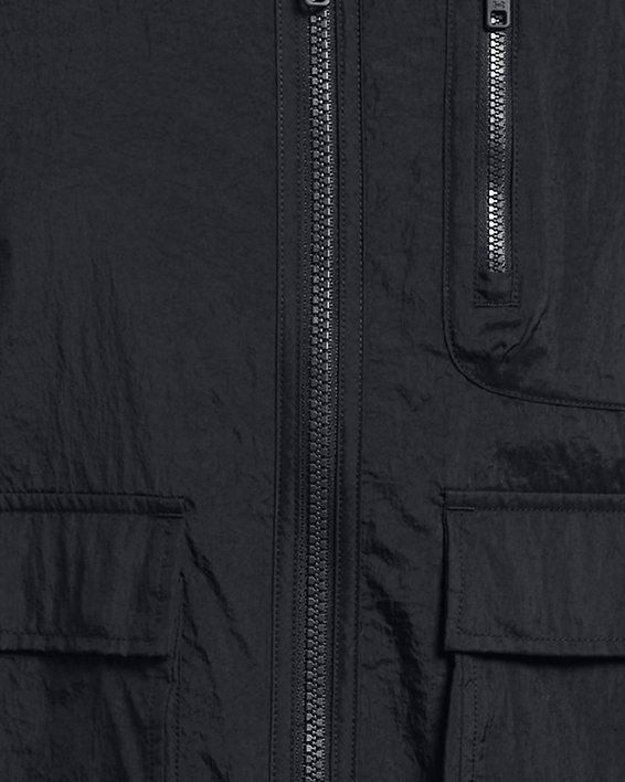 Herenbodywarmer UA Legacy Crinkle, Black, pdpMainDesktop image number 5