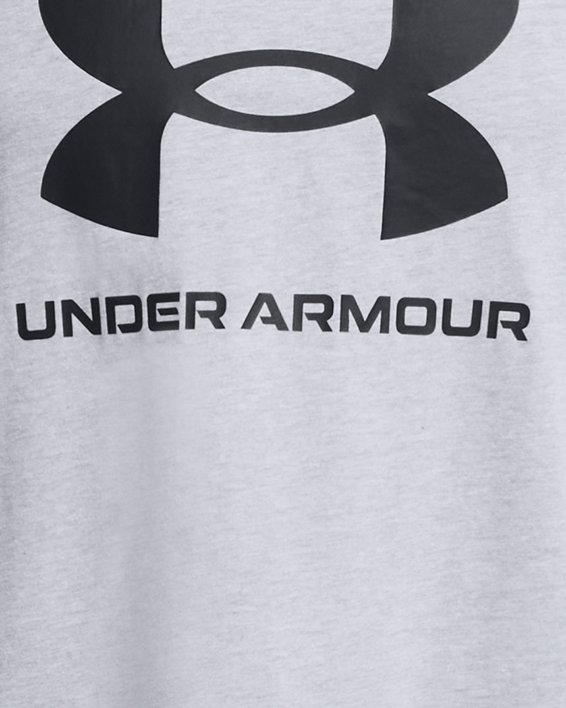 Herren UA Sportstyle Tanktop mit Logo, Gray, pdpMainDesktop image number 2