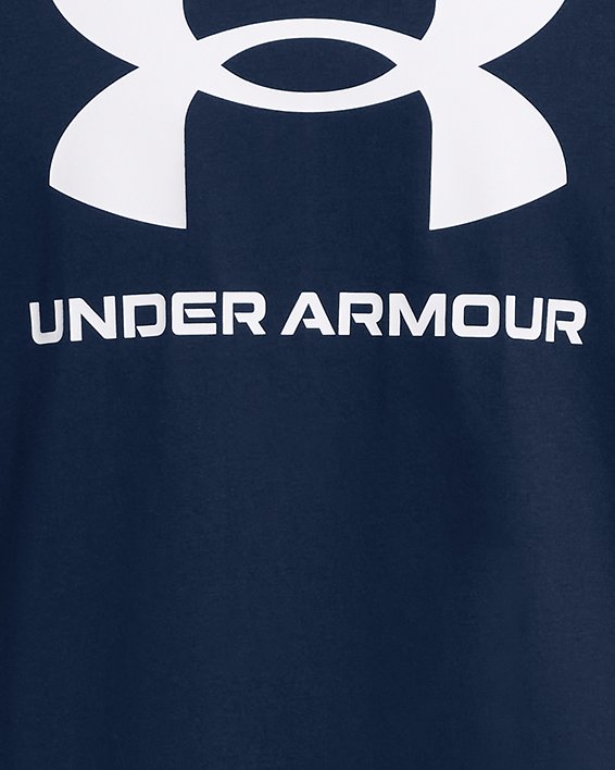 Men's UA Sportstyle Logo Tank, Blue, pdpMainDesktop image number 2