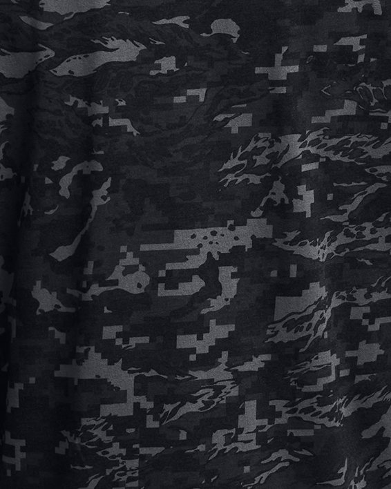 Men's UA ABC Camo Long Sleeve, Black, pdpMainDesktop image number 3