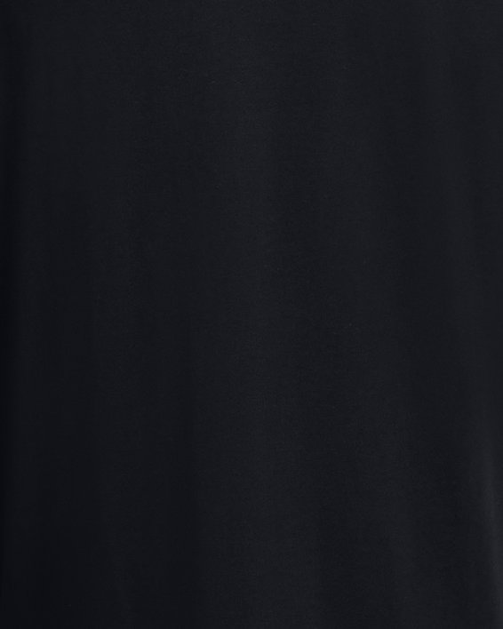 Men's UA Heavyweight Tonal Wordmark Long Sleeve in Black image number 4