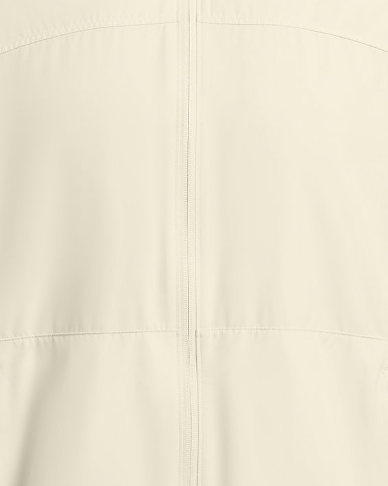 Men's UA RUSH™ Woven Full-Zip in Brown image number 7