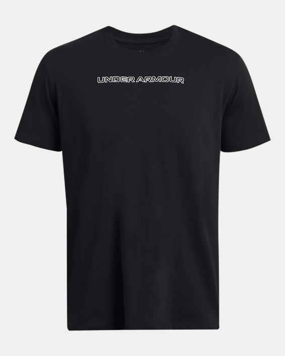 Men's UA Heavyweight Logo Overlay Embroidered Short Sleeve