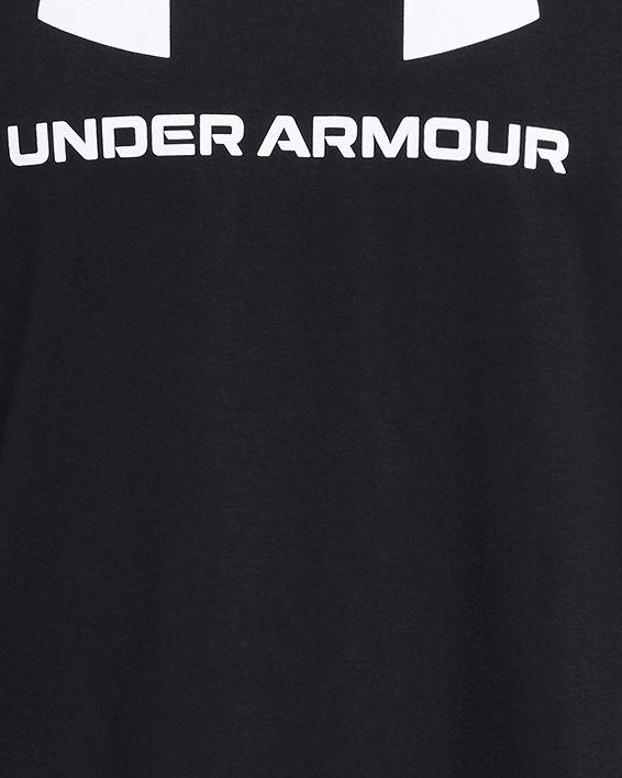 Herenshirt UA Sportstyle Logo met korte mouwen, Black, pdpMainDesktop image number 2