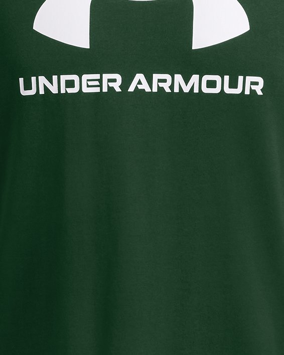 Men's UA Logo Short Sleeve, Green, pdpMainDesktop image number 2